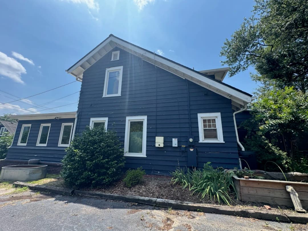 Classic Dark Blue Home Transformation | JDC Construction